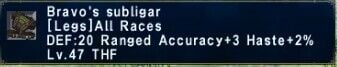 Bravo's subligar - HorizonXI Items